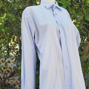 Dress shirt  LIGHT BLUE SUBTLE PRINT DRESS SHIRT